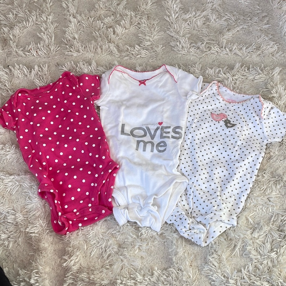 Carters onesies